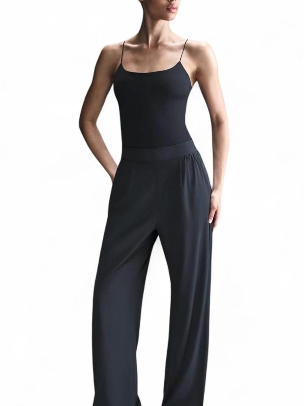 Nike Women's Dri-FIT High-Waisted Loose Wide-Leg Pants